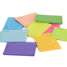 Load image into Gallery viewer, Sticky Notes 2.7x4 Inches,Bright Colors Self-Stick Pads, Easy to Post for Home, Office, Notebook,9 Pads/Pack