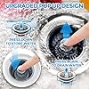 Load image into Gallery viewer, zaa 2 Pack Sink Drain Strainer, Sink Stopper, 3 in 1 Stainless Steel Kitchen Sink Drain Strainer with Anti-Clogging Basket, Fit US Standard 3-1/2 Inch Drain Hole (Copy)