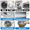 Load image into Gallery viewer, zaa 2 Pack Sink Drain Strainer, Sink Stopper, 3 in 1 Stainless Steel Kitchen Sink Drain Strainer with Anti-Clogging Basket, Fit US Standard 3-1/2 Inch Drain Hole (Copy)