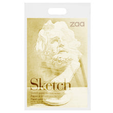 Load image into Gallery viewer, Zaa 30 Sheets Sketch Paper- A3, Extra-White
